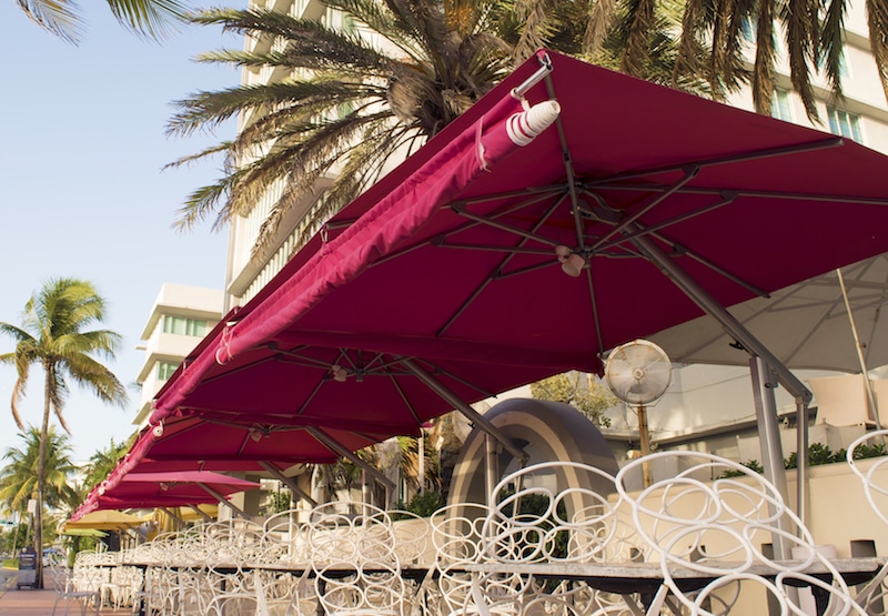 Poggesi one collection commercial umbrellas
