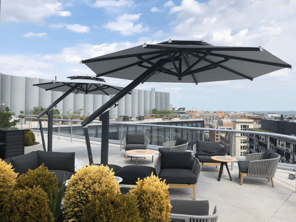 cantilever umbrellas