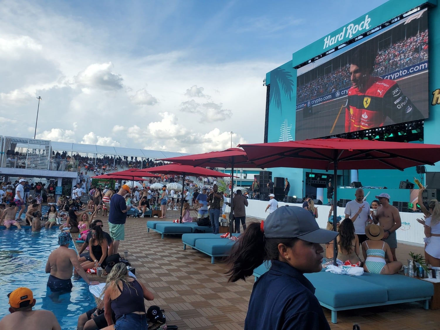 Hard Rock Stadium Project by Poggesi® USA