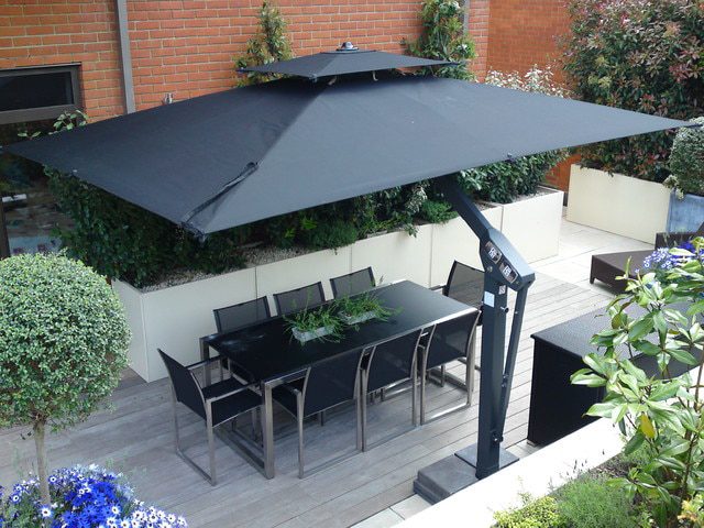 Square umbrella