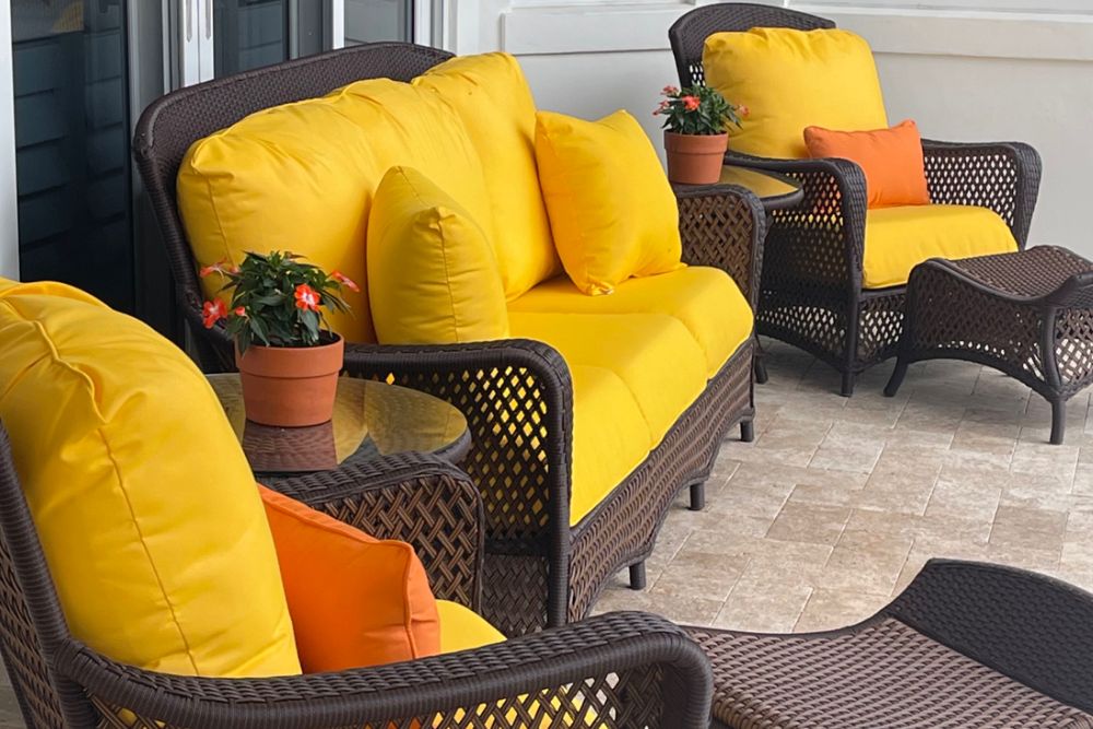 Resort-Ready Weather-Resistant Cushions 2