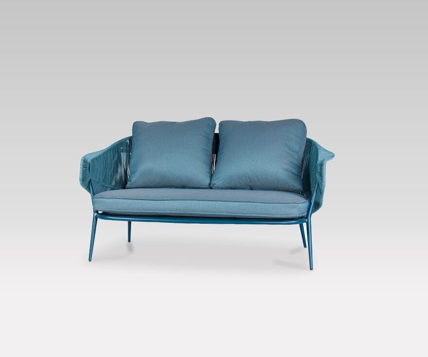 Delizia Love Seat - Poggesi Furniture: A blend of charm and comfort in every detail.