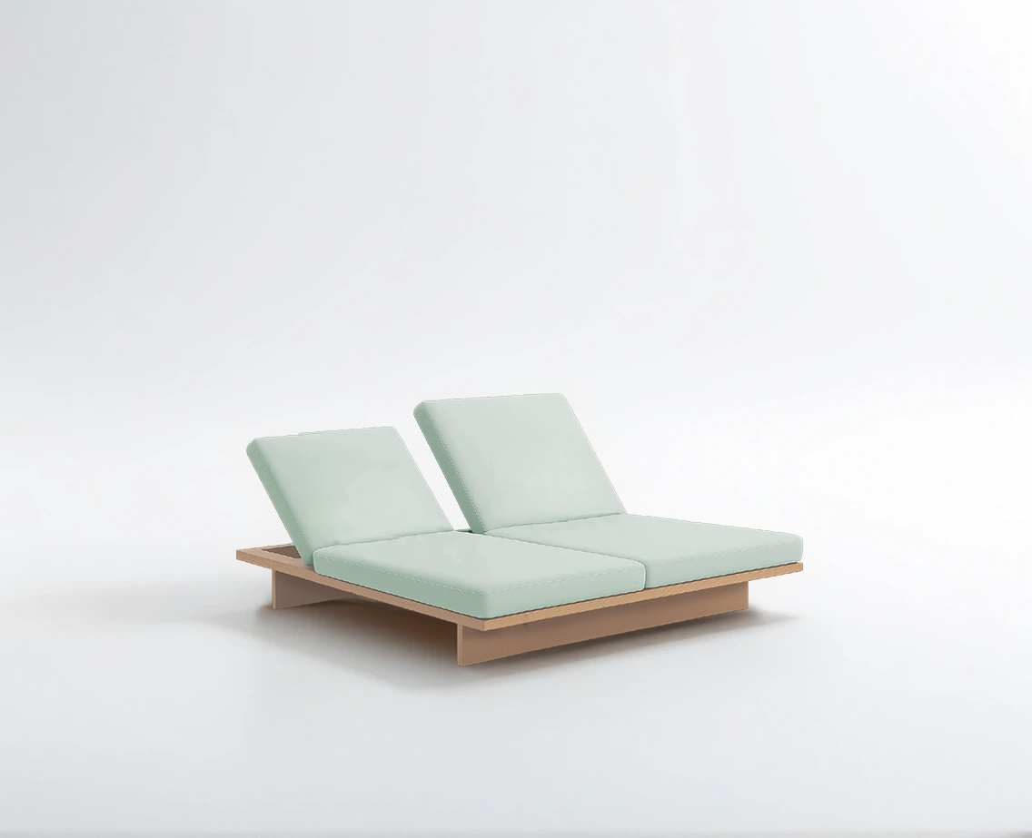 Nov.doc R150 Novara Double Chaise Lounge — Poggesi